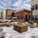 Fire pit with lounge seating